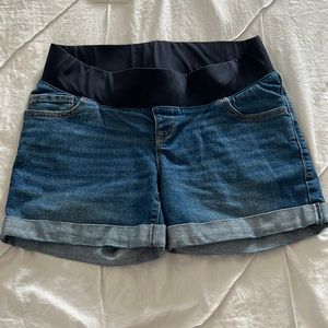 Maternity Jean shorts